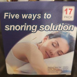 (17) Pack - Five Ways to Snoring Solution